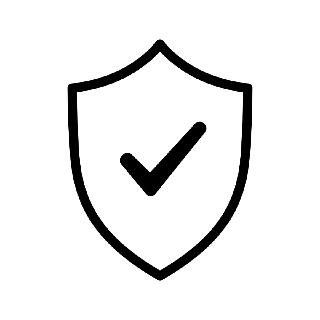 Strict safety standards icon